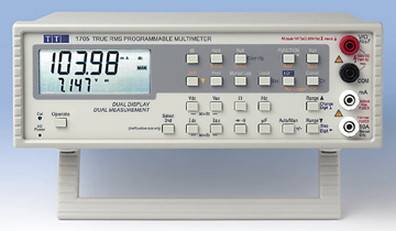 1705   Dual Measurement LCD Bench Multimeter