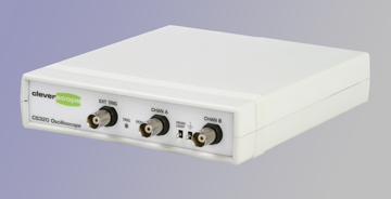 Cleverscope CS320A 10/12/14bit 25MHz Scope