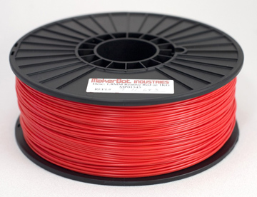 MakerBot� Fluorescent Red ABS 1kg Spool 1.75mm Filament