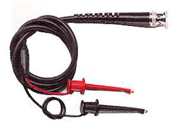 BNC Male to Minigrabber Lead