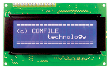 Blue LCD 20 by 4 (CLCD420-B)