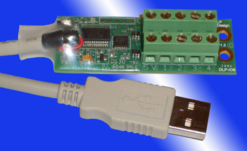 DLP-IO8-G  8-Channel Data Aquisition Board