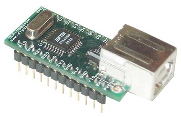 DLP-USB245M FT245BM Demo Board  USB-TTL Parallel