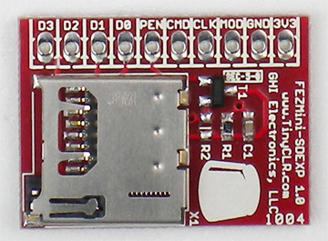 FEZ Mini MicroSD Card Expansion