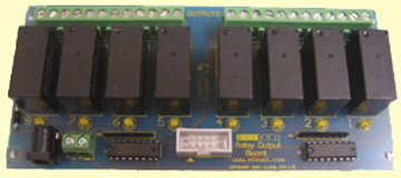 I/O Relay Board - 8 Relay Outputs