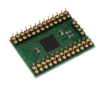 IO-Warrior-56-MOD 50 I/O line USB module
