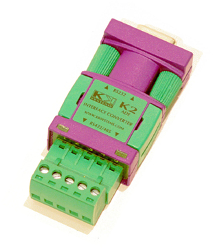 K2-ADE-TB  RS232/422/485 9pinF-termblock with Autodriver Enable