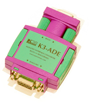K3-ADE   RS232/422/485 Isolator  9pinF-9pinF Autodriver Enable