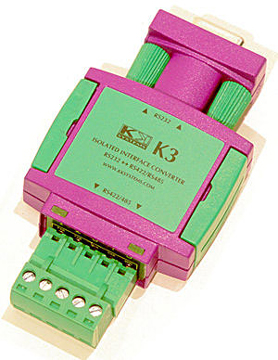K3-TB  RS232/422/485 Isolator  9pinF-termblock