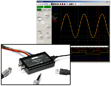 MSO-19  60MHz  200MS/s  1+8 MSO