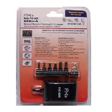 600mA Universal Regulated Switching AC/DC Adaptor