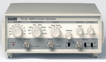 TG120 - 20MHz Dial-Set Function Generator