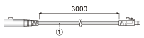 TR-2C30 Sensor Extension Cable