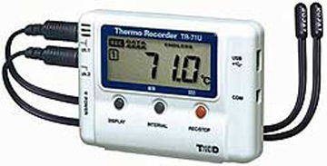 TR-71U  2-Channel Temperature recorder