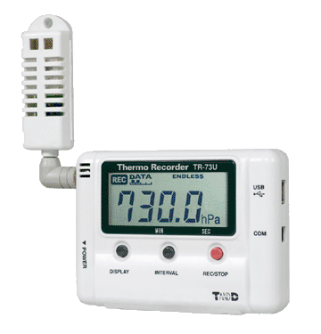 TR-73U -Temp/Humidity/ Pressure Recorder (USB)