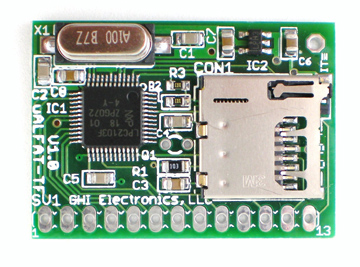 uALFAT MicroSD Board  OEM Board for uALFAT� IC + Micro SD