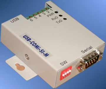 USB-COMi-SI-M  USB to RS422/485 Isolated Metal Box