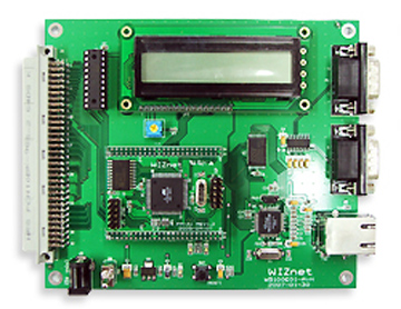 WIZnet Chip Evaluation Board (W5100E01-AVR)