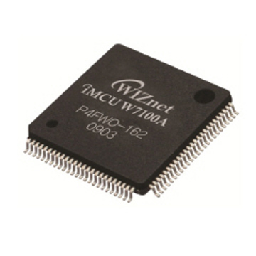 W7100A-100LQFP Single Chip Microcontroller with TCP/IP