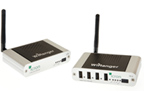 WiRanger 4 Port USB 2.0 Wireless Hub NA Power Cord