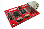 WIZ105SR  WIZnet W5100 Serial-to-Ethernet Gateway with MAG JACK