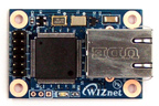 WIZ107SR Compact Pin-Header  Serial to Ethernet Module