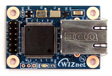 WIZ107SR Compact Pin-Header  Serial to Ethernet Module