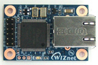 WIZ108SR Compact Pin-header RS422/485 to Ethernet Module