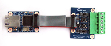 WIZ108SR-EVB  Evaluation Board for WIZ108SR