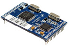 WIZ120SR    Wiznet 2 Port Serial-to-Ethernet Module