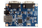 WIZ125SR Serial to Ethernet Board 2 x RS232 + RJ-45