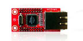 WIZ811MJ  Ethernet-SPI/Bus Module (RJ45) 2.54mm Pitch