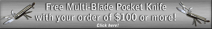 Free Multi-Blade Pocket Knife