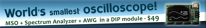 Worlds Smallest Oscilloscope