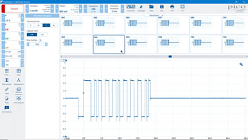 PicoScope 7: Waveform buffers and navigators