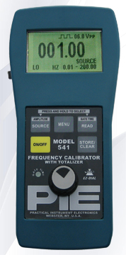 PIECAL 541 frequency calibrator with totalizer