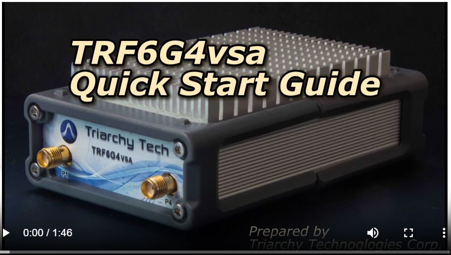 trf6g4vsa start guide video image